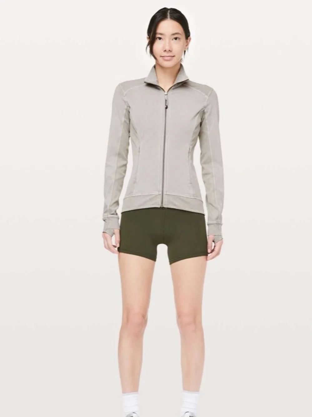 Lululemon Cut Class Jacket in Washed French Clay